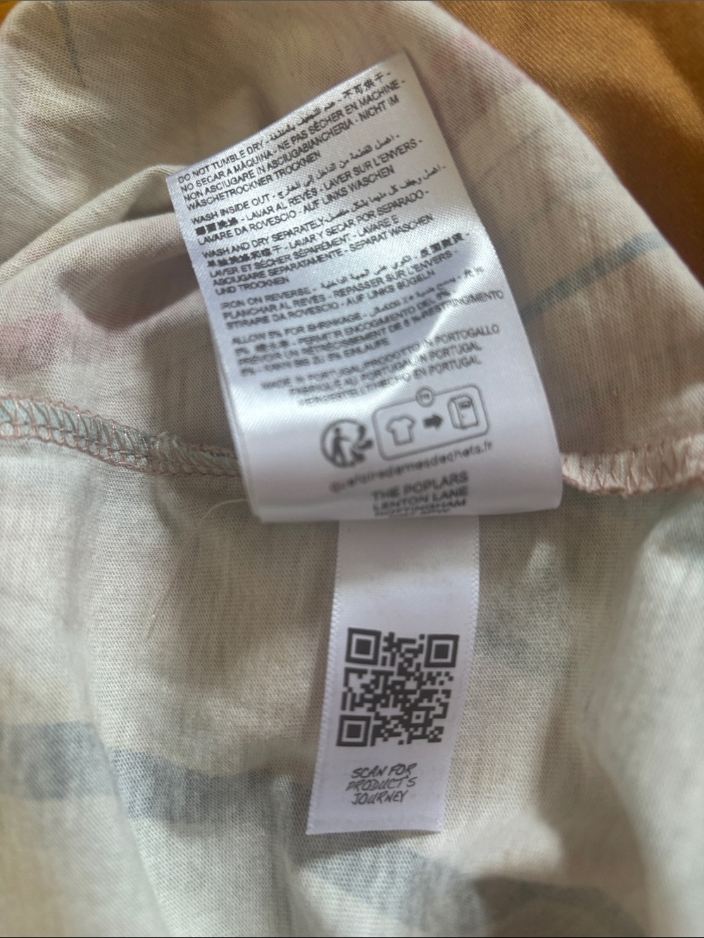 PAUL SMITH Organic Cotton Swirl Pattern T-Shirt Made in Portugal - Picture 5 of 7